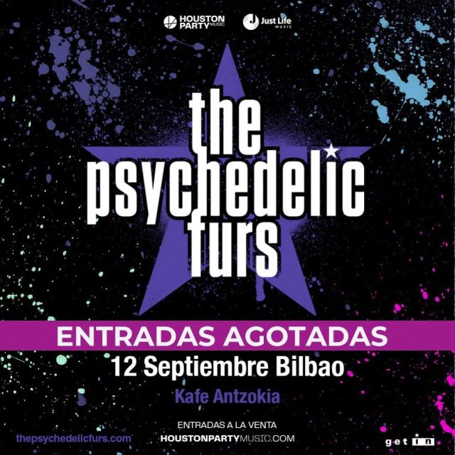 Había ganas de disfrutar del pedazo de directo de @pfurs y se ha notado porque habéis colgado el cartel de "sold out"‼️
La mítica banda británica os espera el 12 de septiembre en el @kafe_antzokia de Bilbao.
Are you ready? 😉
#GetInMusic #ThePsychedelicFurs