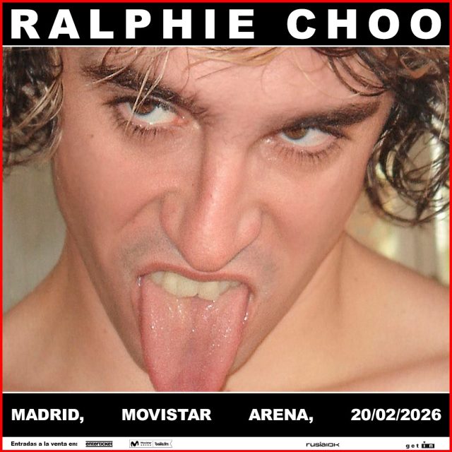 Ralphie Choo llega al Movistar Arena de Madrid el 20 de febrero de 2026 ❤️

Entradas ya a la venta en Enterticket.com
Link en directo en stories 🎫