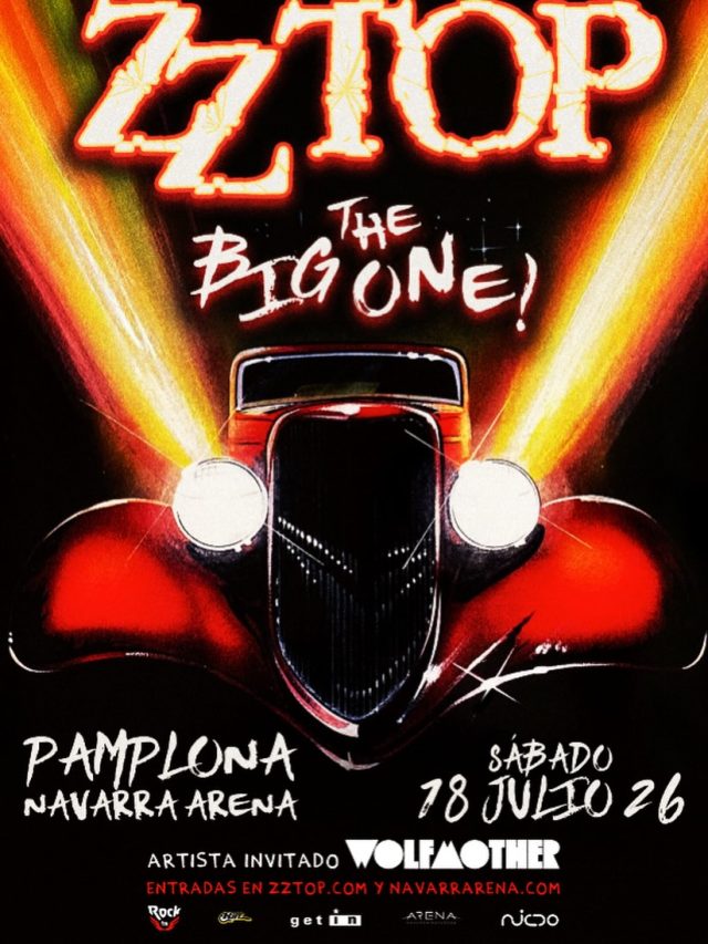 ¡Sopresón!🔥🔥

Wolfmother, la conocida banda de hard rock australiana, será la encargada de abrir el concierto de ZZTop en Pamplona. 

Andrew Stockdale y compañía recalarán en el Navarra Arena el próximo 18 de julio.

🎟️Entradas en zztop.com y navarrarena.com

@zztop 
@officialwolfmother 
@navarrarena