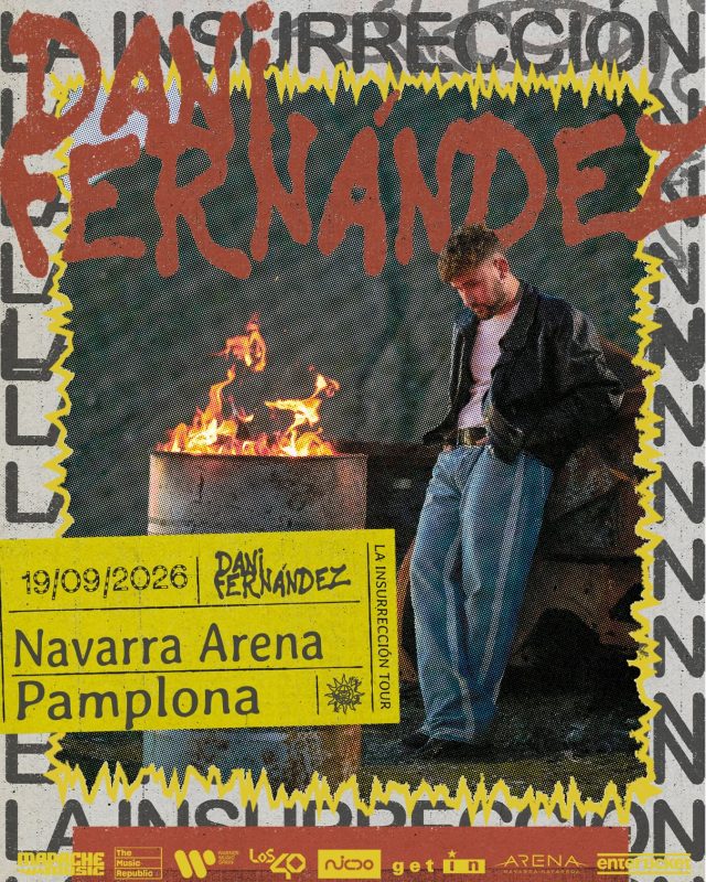 🔈🔈¡Nueva fecha para el concierto de DANI FERNÁNDEZ en PAMPLONA!

Por recomendación médica el concierto del Navarra Arena se ha aplazado al sábado 19 de septiembre.

SAVE THE DATE‼️‼️

🎟️Las entradas ya adquiridas serán válidas para la nueva fecha, pero si alguien no puede asistir y necesita devolverlas, podrá hacerlo siguiendo las indicaciones del email que recibirán en su correspondiente dirección de correo electrónico hasta el próximo 5 de mayo. 

@danifdezmusic 
@navarrarena