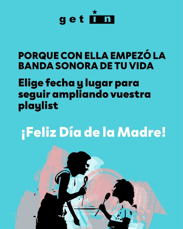 Celebra a quien te enseñó a cantar sin vergüenza con un concierto juntos 🎤🎶

Regala entradas por el Día de la Madre 💕💐

#diadelamadre