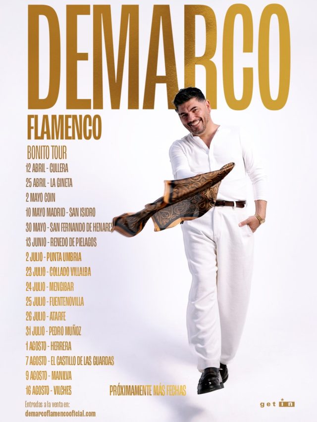Sumamos más fechas al Bonito Tour de @demarco_flamenco ✨

¿Ya tenéis vuestra entrada? 🫡